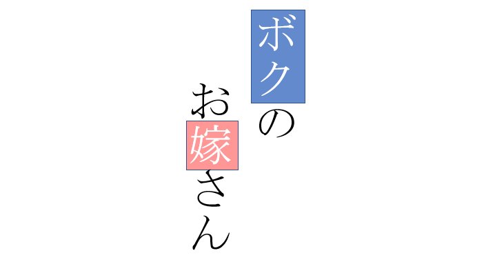 ボクのお嫁さん