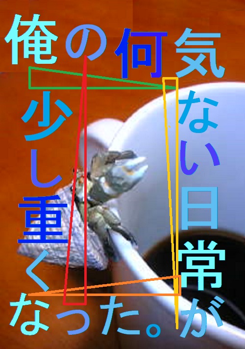 俺の何気ない日常が少し重くなった。